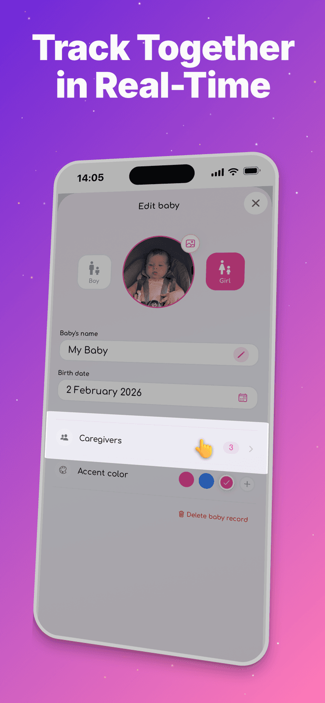 Track together in real time.
